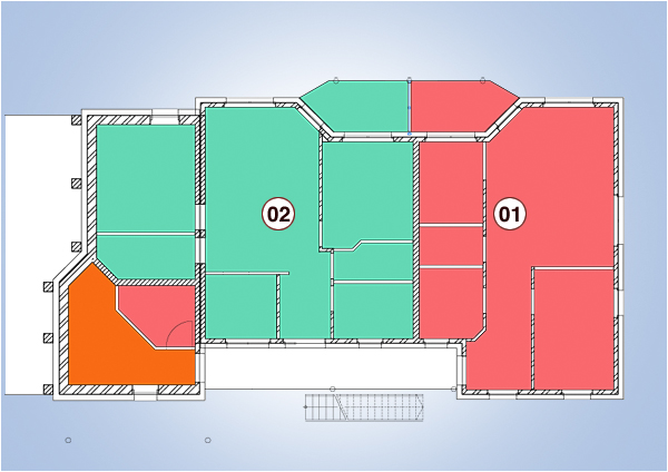 Grundriss vom Gartengeschoss